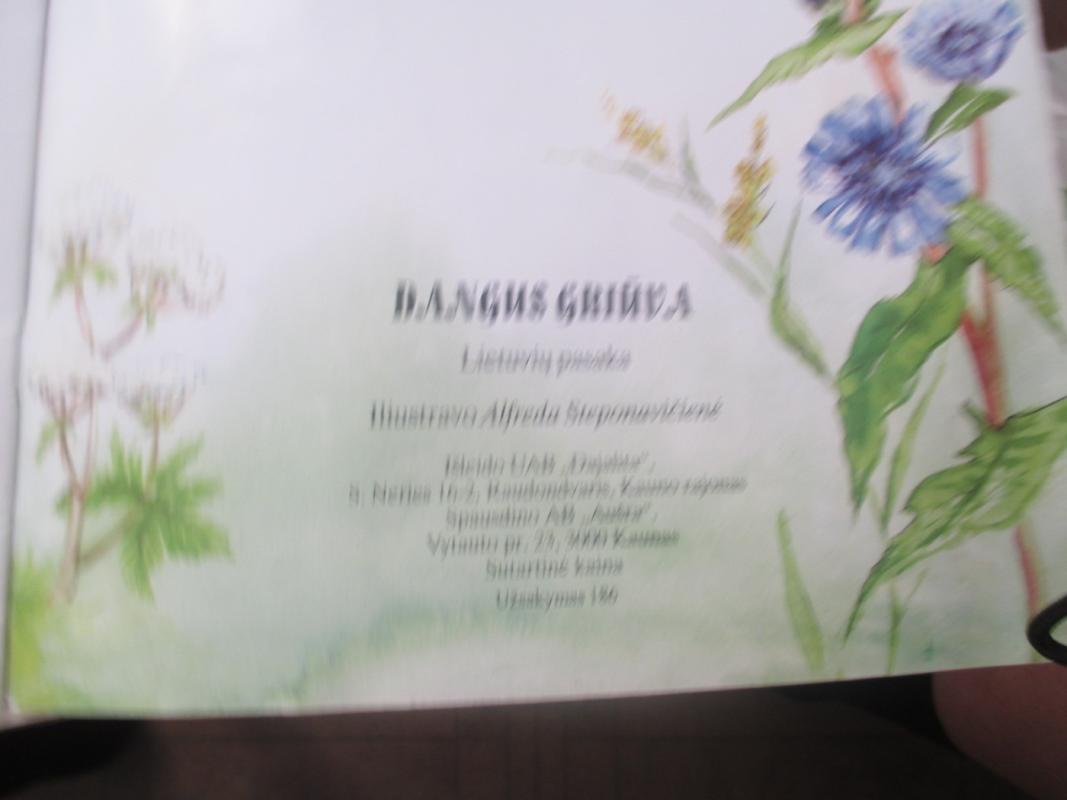 Dangus griūva - Lietuvių liaudies pasaka, knyga 4