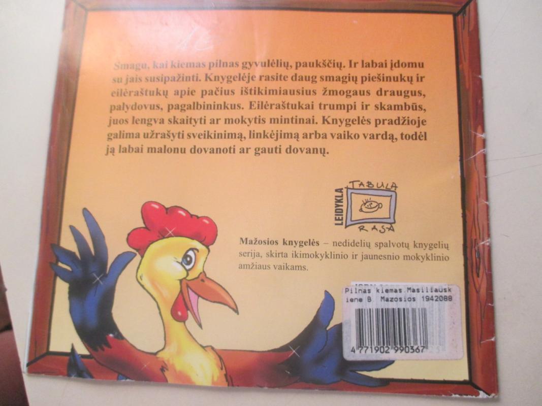 Pilnas kiemas - Birutė Masiliauskienė, knyga 6