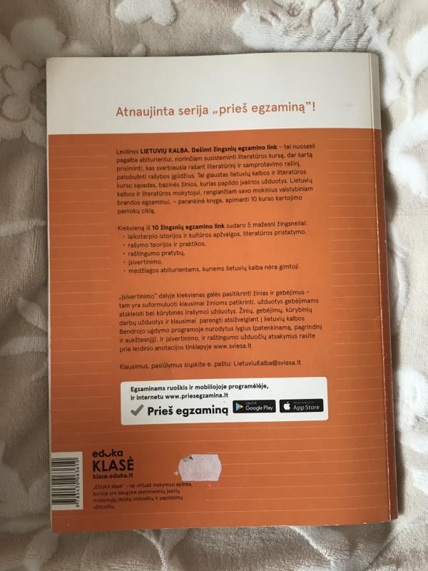 10 žingsnių prieš egzaminą lietuvių kalba - Violeta Dumčiuvienė, Danutė  Visockienė, Nijolė  Globienė, Vilma  Dulevičienė, knyga 3