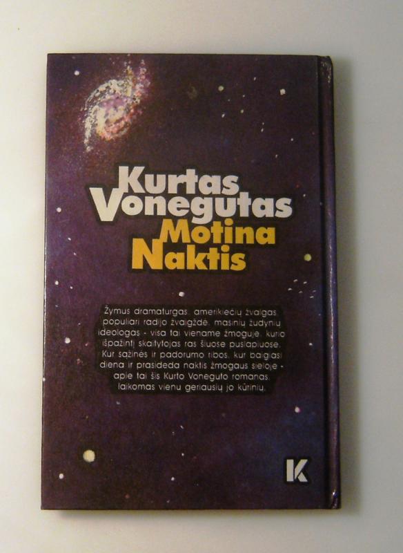 Motina naktis - Kurtas Vonegutas, knyga 6