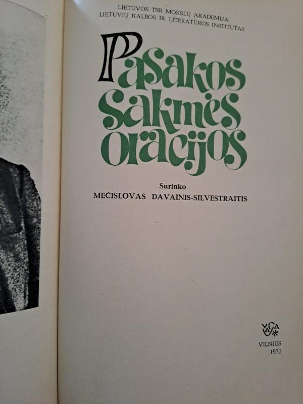 Pasakos, sakmės, oracijos - Autorių Kolektyvas, knyga 3