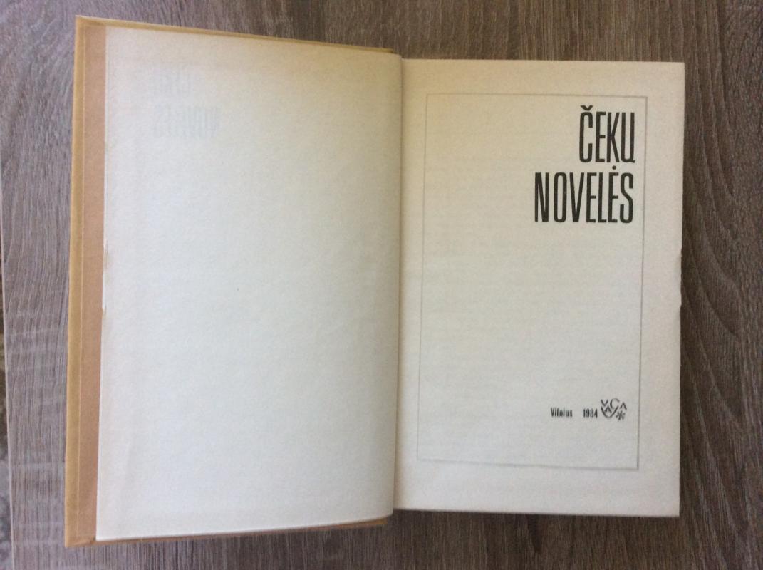 Čekų novelės - V. Visockas, knyga 3