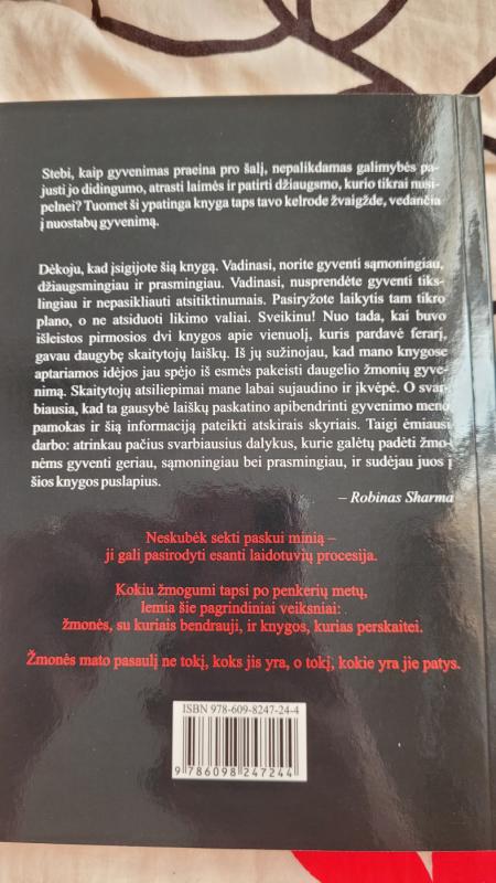 Kas verks, kai tu mirsi? - Robin Sharma, knyga 3