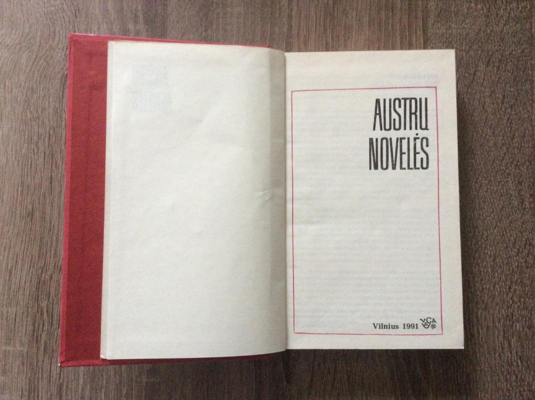 Austrų novelės - Autorių Kolektyvas, knyga 3