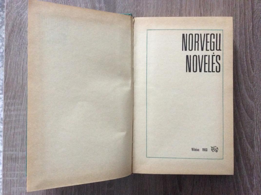 Norvegų novelės - Autorių Kolektyvas, knyga 3