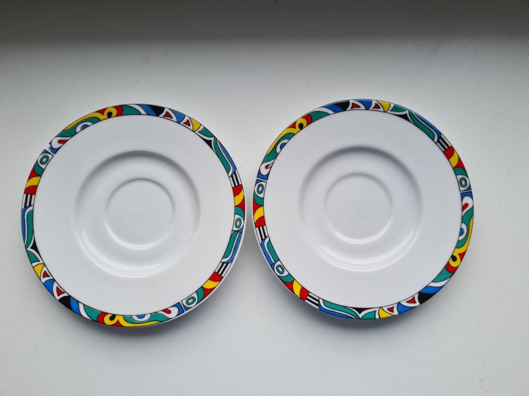 Porcelianinės lėkštutės, 4 vnt. - , namai ir interjeras 2