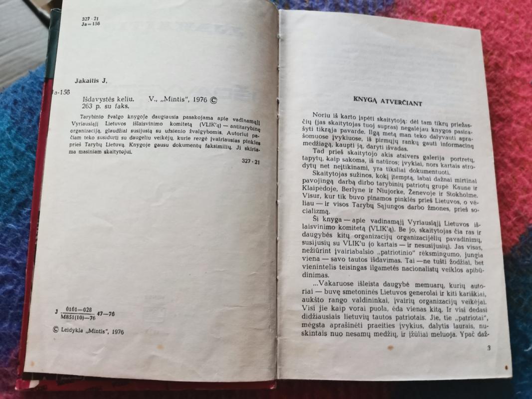 Išdavystės keliu - Juozas Jakaitis, knyga 5