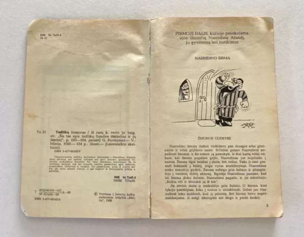 Tadžikų humoras - Autorių Kolektyvas, knyga 4