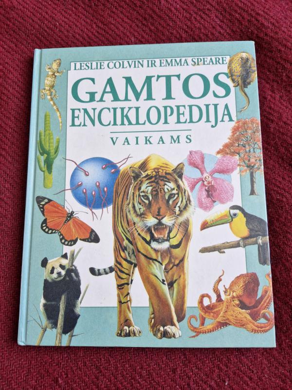 Gamtos enciklopedija vaikams - Leslie Colvin, Emma  Speare, knyga 2