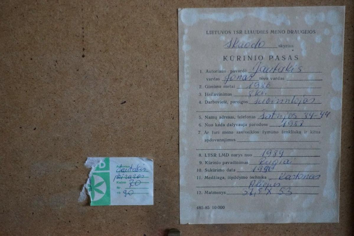 Lietuviskas tapybos kurinys - , namai ir interjeras 5