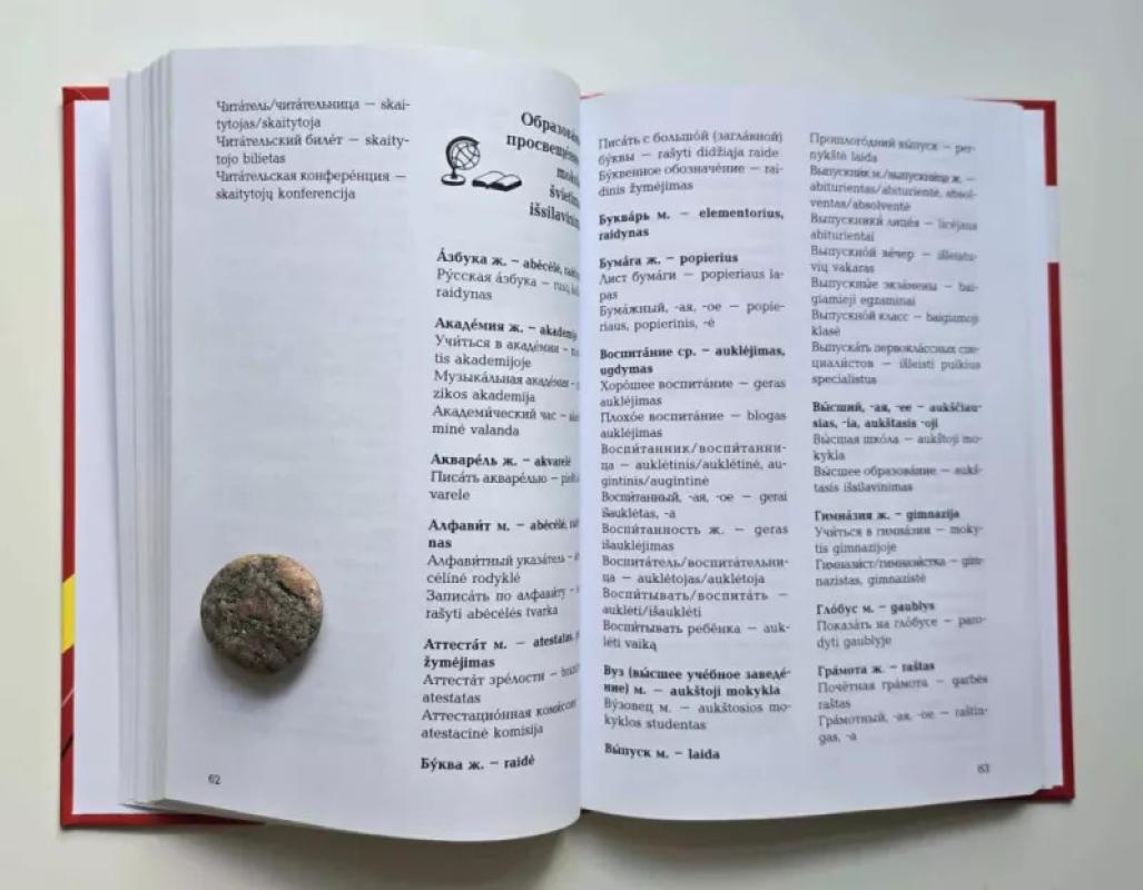 Mokyklinis teminis rusų-lietuvių kalbų žodynėlis - Loreta Šernienė, knyga 3