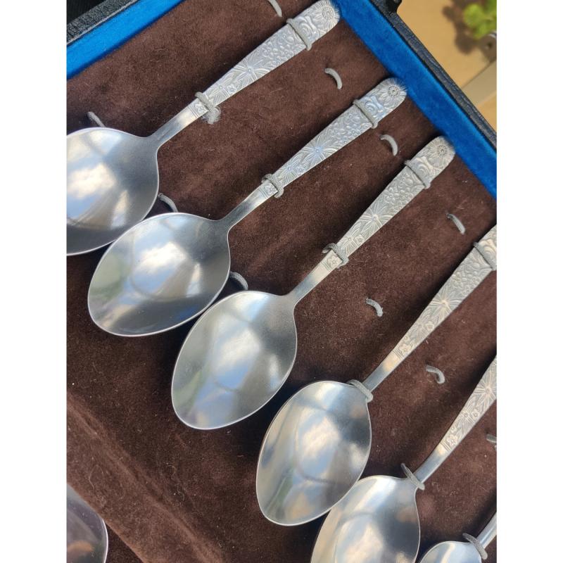 Vintažiniai šaukštai + dėžutė - , namai ir interjeras 5