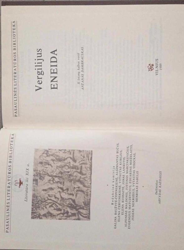 Eneida - Vergilijus, knyga 3