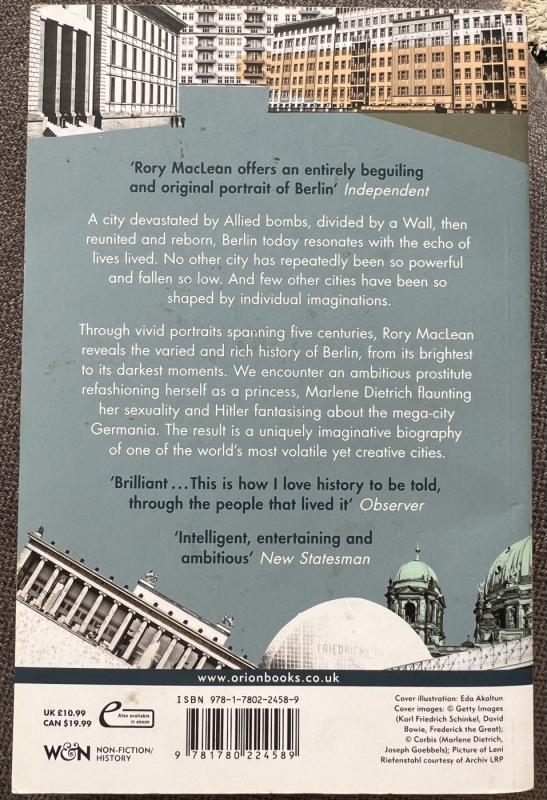 Berlin - Rory Maclean, knyga 3