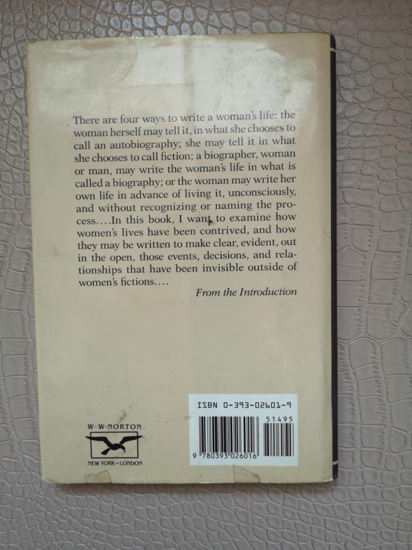 Writing A Woman's Life - C. G. Heilbrun, knyga 4