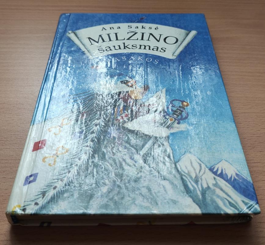 Milžino šauksmas - Anna Sakse, knyga 3