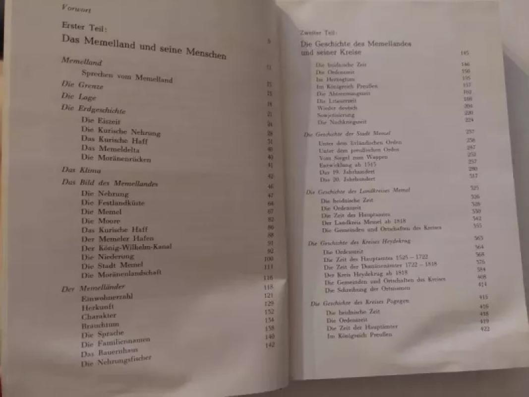 Das Buch vom Memelland - Heinrich A. Kurschat, knyga 5