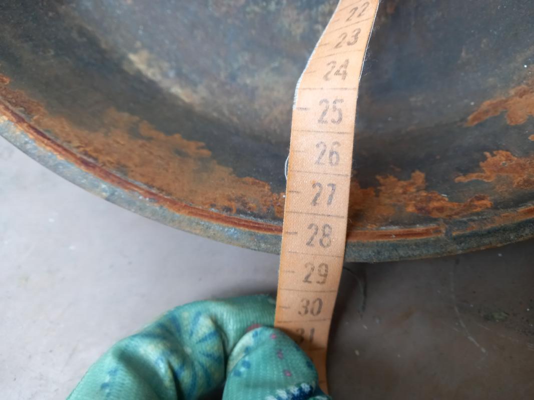 Senovinė špižinė keptuvė - , namai ir interjeras 3