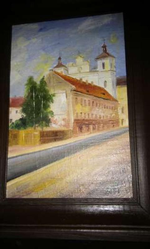 Vilniaus fragmentas - paveikslas - , namai ir interjeras 2