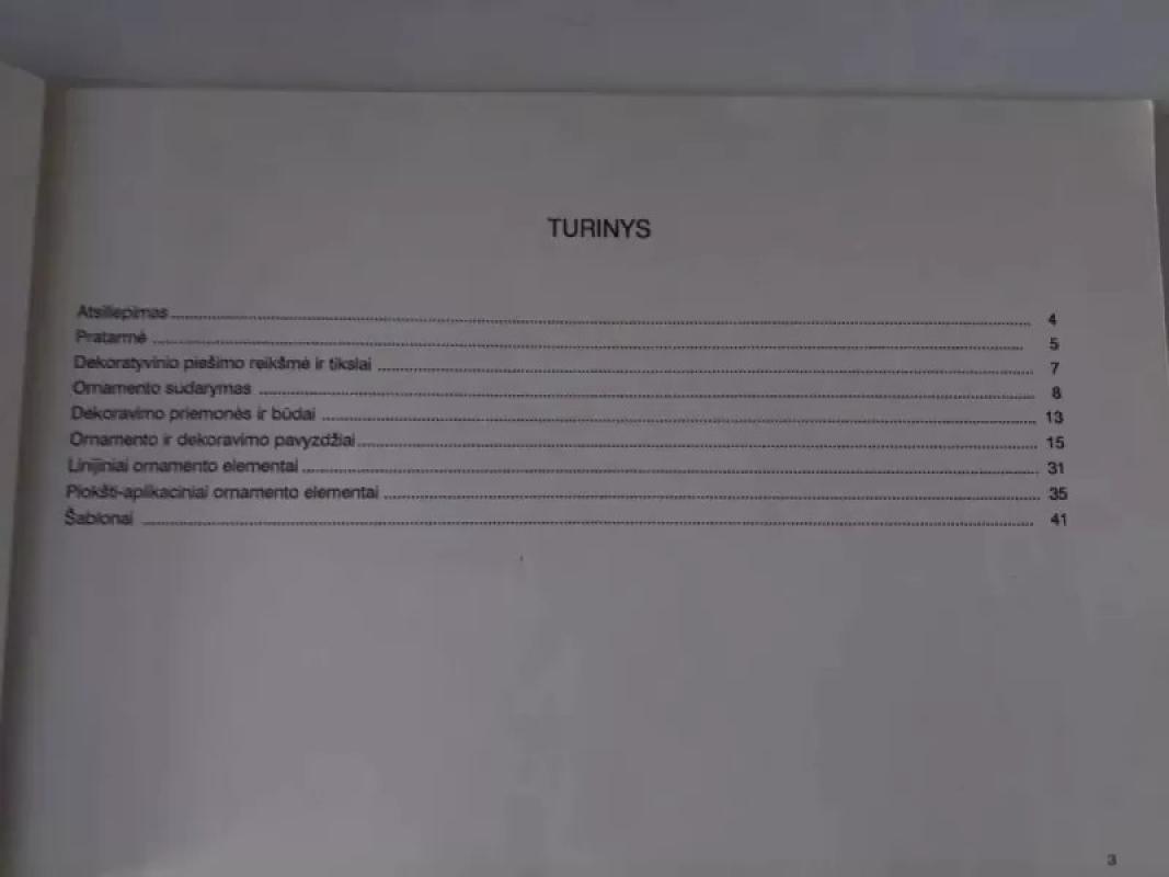 Dekoratyvinis piešimas - Jaronimas Kmieliauskas, knyga 4