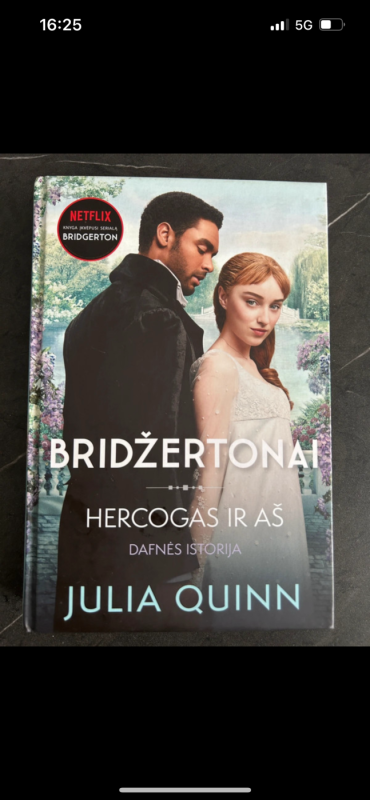 Bridžertonai Hercogas ir aš - Julia Quinn, knyga 2