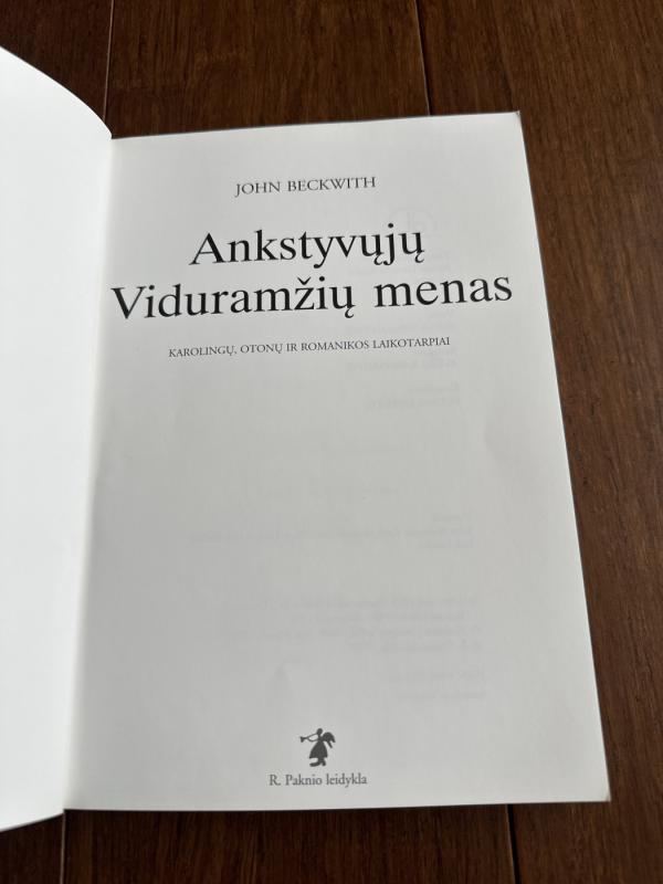 Ankstyvų viduramžių menas - John Beckwith, knyga 3