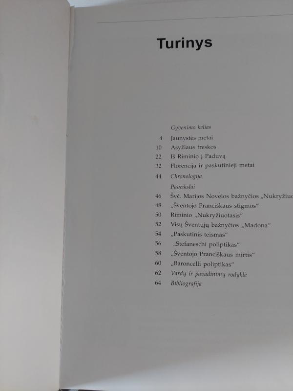 Giotto - Laura Cavazzini, knyga 5