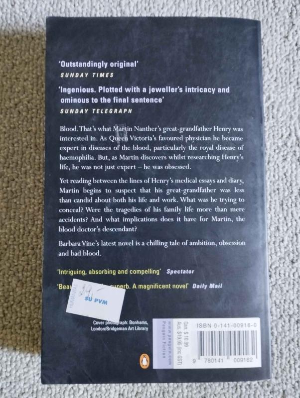 The Blood Doctor - barbara vine, knyga 3