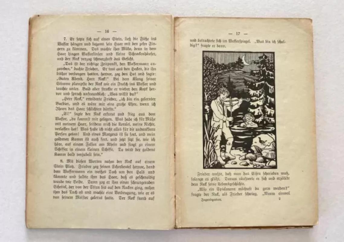 Jugendgarten Illustriertes deutsches Lesebuch 2. Teil - Rob. Behrsin, knyga 4