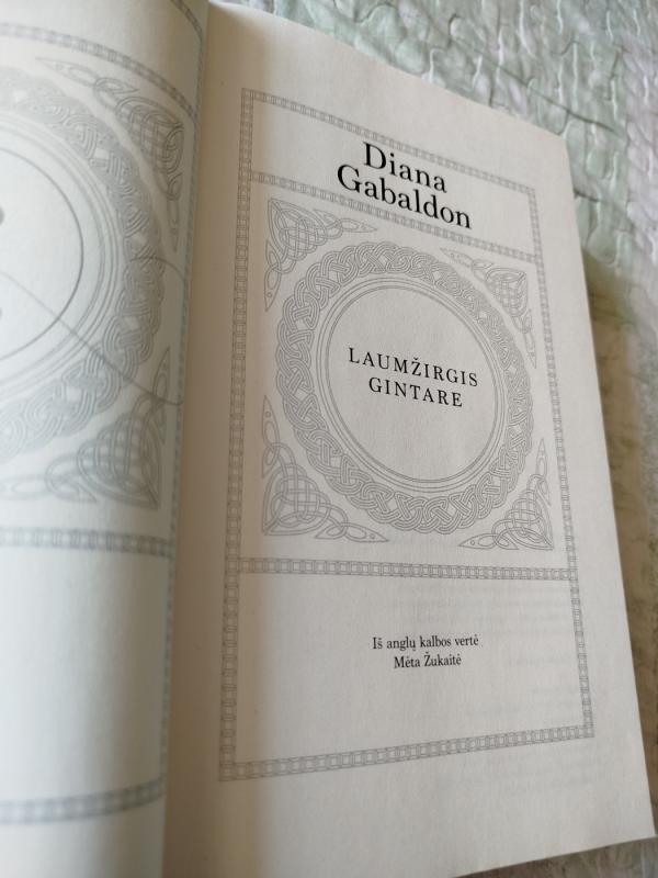 Laumžirgis Gintare - Diana Gaboldon, knyga 3