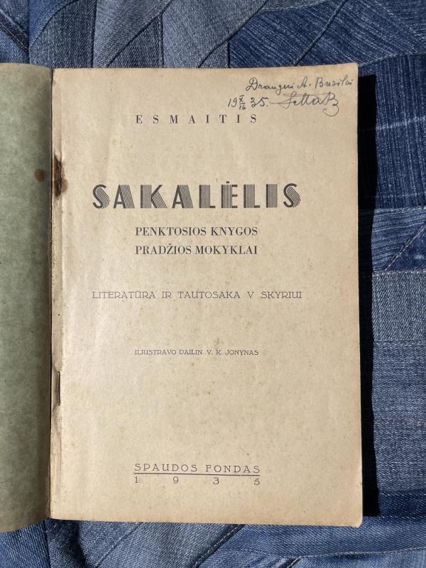 SAKALĖLIS - Autorių Kolektyvas, knyga 3