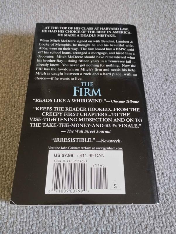 The Firm - John Grisham, knyga 3