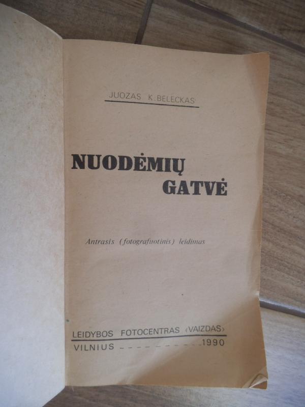 Nuodėmių gatvė - J. K. Beleckas, knyga 3