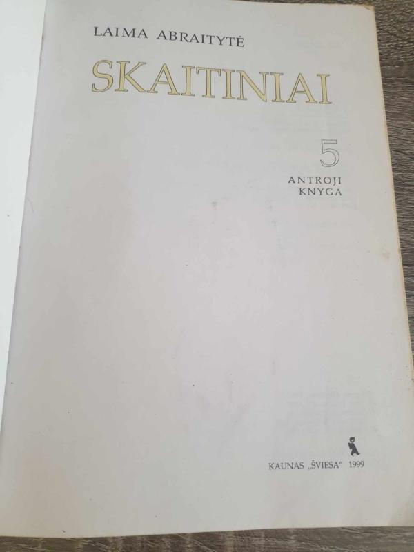 Abraitytė Laima Skaitiniai 5 kl. (2 knyga) - Laima Abraitytė, knyga 3