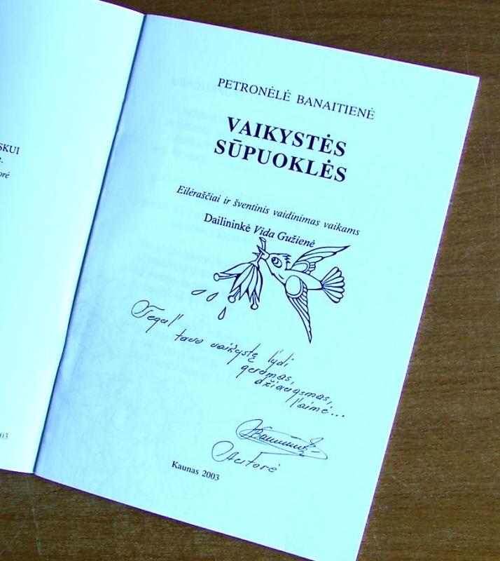 Vaikystės sūpuoklės - Petronėlė Banaitienė, knyga 2