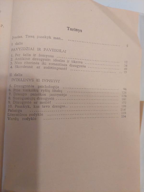 Draugystė - Igoris Konas, knyga 3