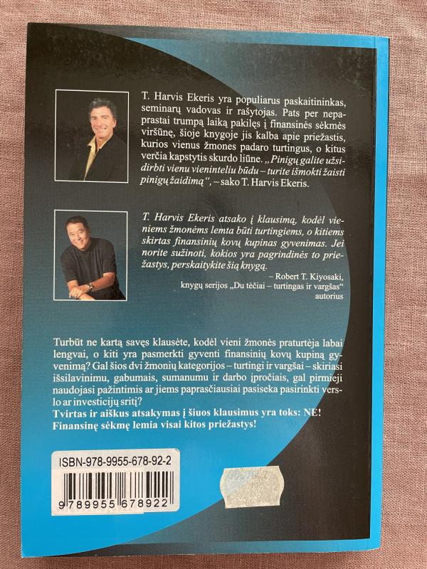 Turtingas ir vargšas: du mąstymo tipai - T. Harv Eker, knyga 3