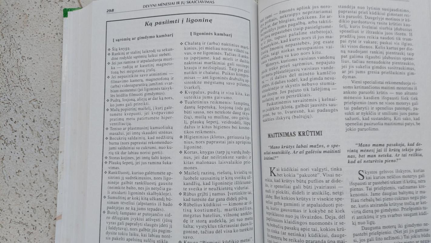 Nėščios moters vadovas - H. Murkoff, A.  Eisenberg, S.  Hathaway, knyga 6