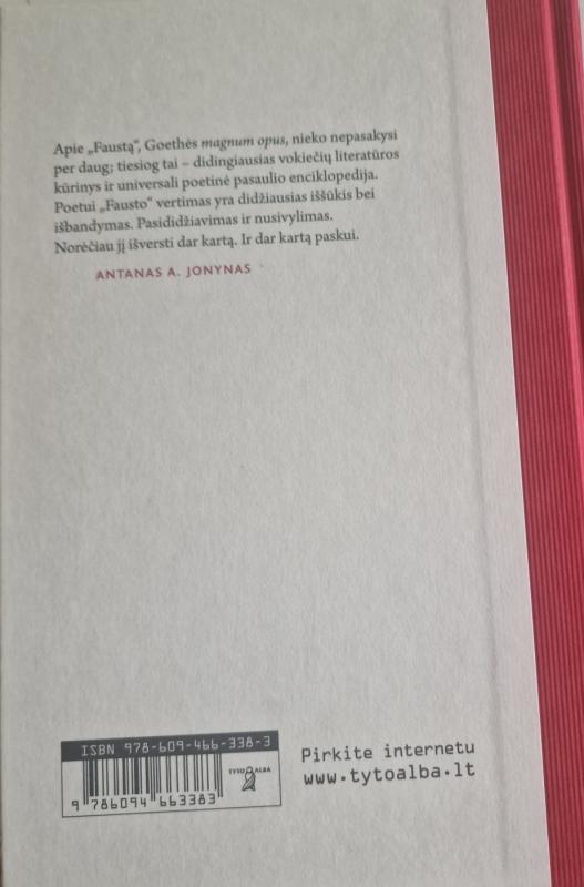 Faustas - Johanas Volfgangas Gėtė, knyga 4