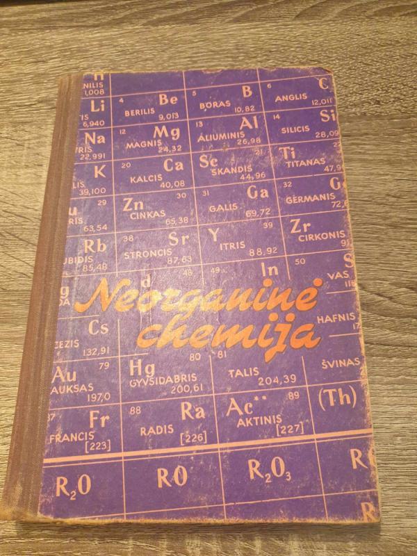 Neorganinė chemija - J. Chodakovas, S. Šapovalenka, D. Epšteinas, knyga 2
