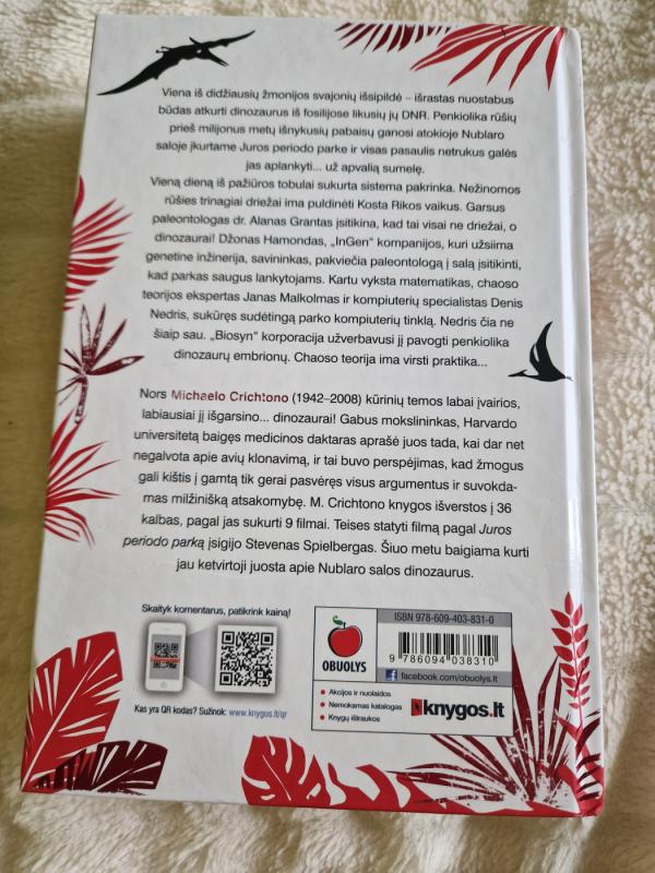 Juros periodo parkas - Michael Crichton, knyga 3