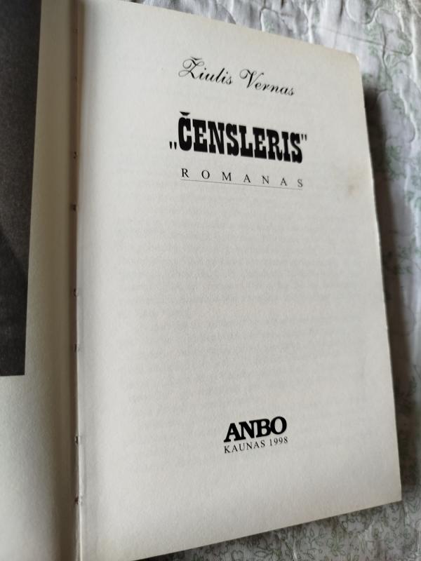 ,,Čensleris" - Žiulis Vernas, knyga 3