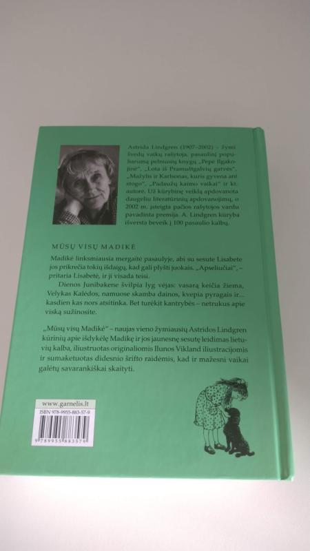 Mūsų visų Madikė - Astrid Lindgren, knyga 3