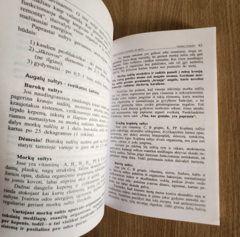 Kaip sveikai gyventi 150 metų - Michalas Tombakas, knyga 3