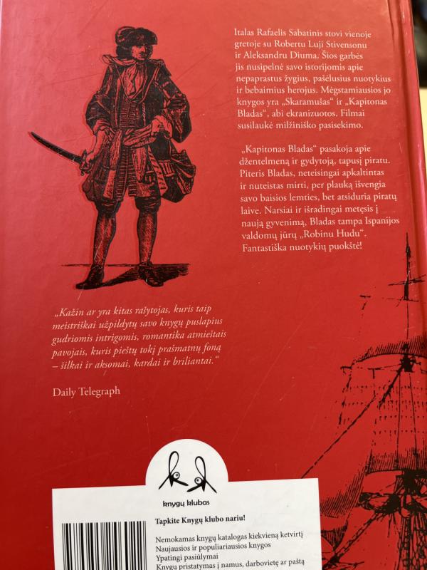 Kapitonas Bladas - Rafaelis Sabatinis, knyga 3