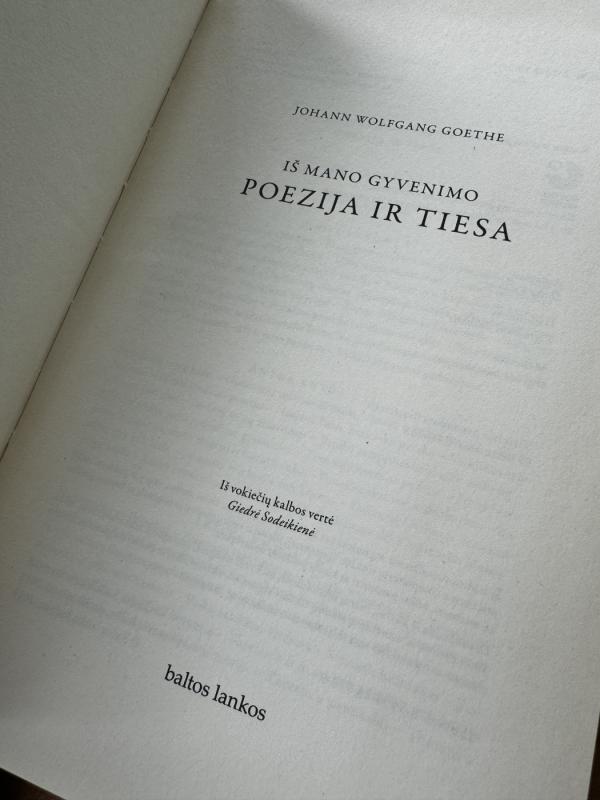 Poezija ir Tiesa - Johann Wolfgang Goethe, knyga 3