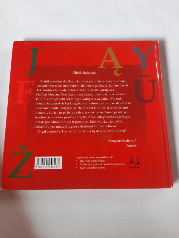 Karalius pamiršo raidyną - Violeta Palčinskaitė, knyga 4