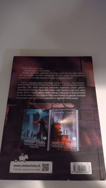 Nindzė Timis ir pagrobtas juokas - Henrik Tamm, knyga 3