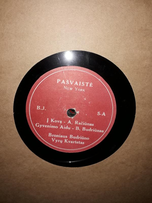 Į kovą / gyvenimo aidu - Įvairūs autoriai, plokštelė 3