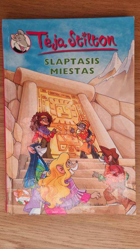 Slaptasis miestas - Tėja Stilton, knyga 2